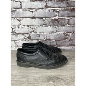 Jarking Classics Black Leather Lace Up Oxfords Shoes Men Sz 6E US/39EU Mexico